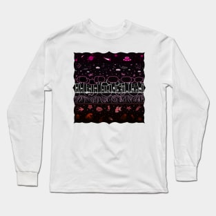 Layers of the World, Lesbian Flag Long Sleeve T-Shirt